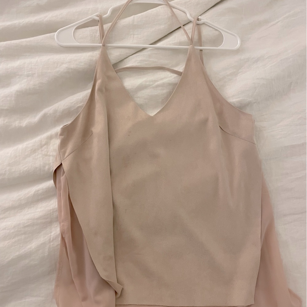 Sans Souci suede top